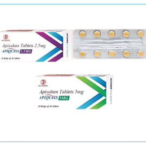Apixaban Tablets APIQUISS 2.5mg & 5mg