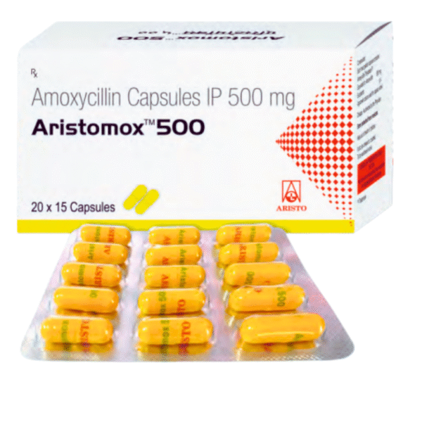 Aristomox™ 500 (Amoxycillin Capsules IP 500 mg):