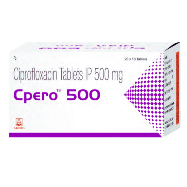 Cpero 500 | Ciprofloxacin Tablets IP 500 mg