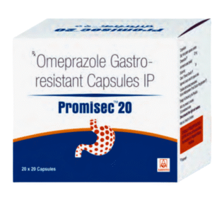 Promisec 20 | Omeprazole Gastro-resistant Capsules IP